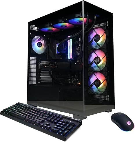 Xtreme VR Gaming PC, Intel Core i9-14900KF 3.2GHz, GeForce RTX 5070 12GB, 32GB DDR5, 2TB PCIe 4.0 SSD, WiFi Ready & Windows 11 Home (GXiVR8080A39)